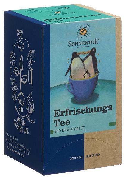 DrogerieMarkt24 - DrogerieMarkt24 SONNENTOR Erfrischungstee Beutel Premium 18 Stück - DrogerieMarkt24