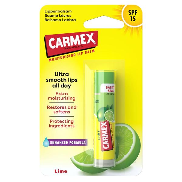 DrogerieMarkt24 - DrogerieMarkt24 CARMEX Lippenbalsam Lime SPF15 Stick 4.25 g - DrogerieMarkt24