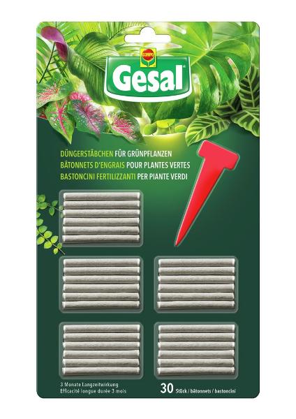 GESAL Düngerstäbchen für Grünpflanzen 30 Stk