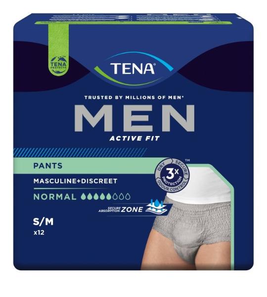 TENA Men Active Fit Pants Normal S/M 12 Stück