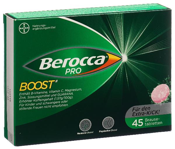 DrogerieMarkt24 - DrogerieMarkt24 BEROCCA PRO Boost Brausetabletten 45 Stück - DrogerieMarkt24