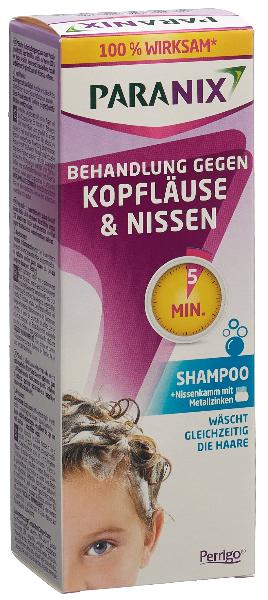 DrogerieMarkt24 - DrogerieMarkt24 PARANIX Shampoo 5 Minuten + Kamm 200 ml - DrogerieMarkt24