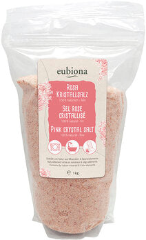 EUBIONA Rosa Kristallsalz - fein 1kg