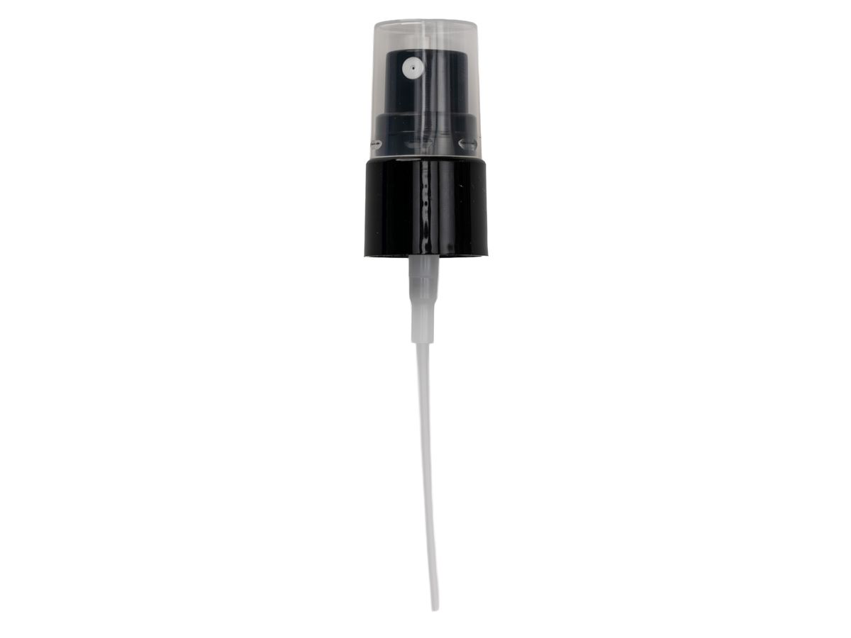 Aromalife Zerstäuber schwarz mit Schutzkappe - für PET Flasche 30 ml