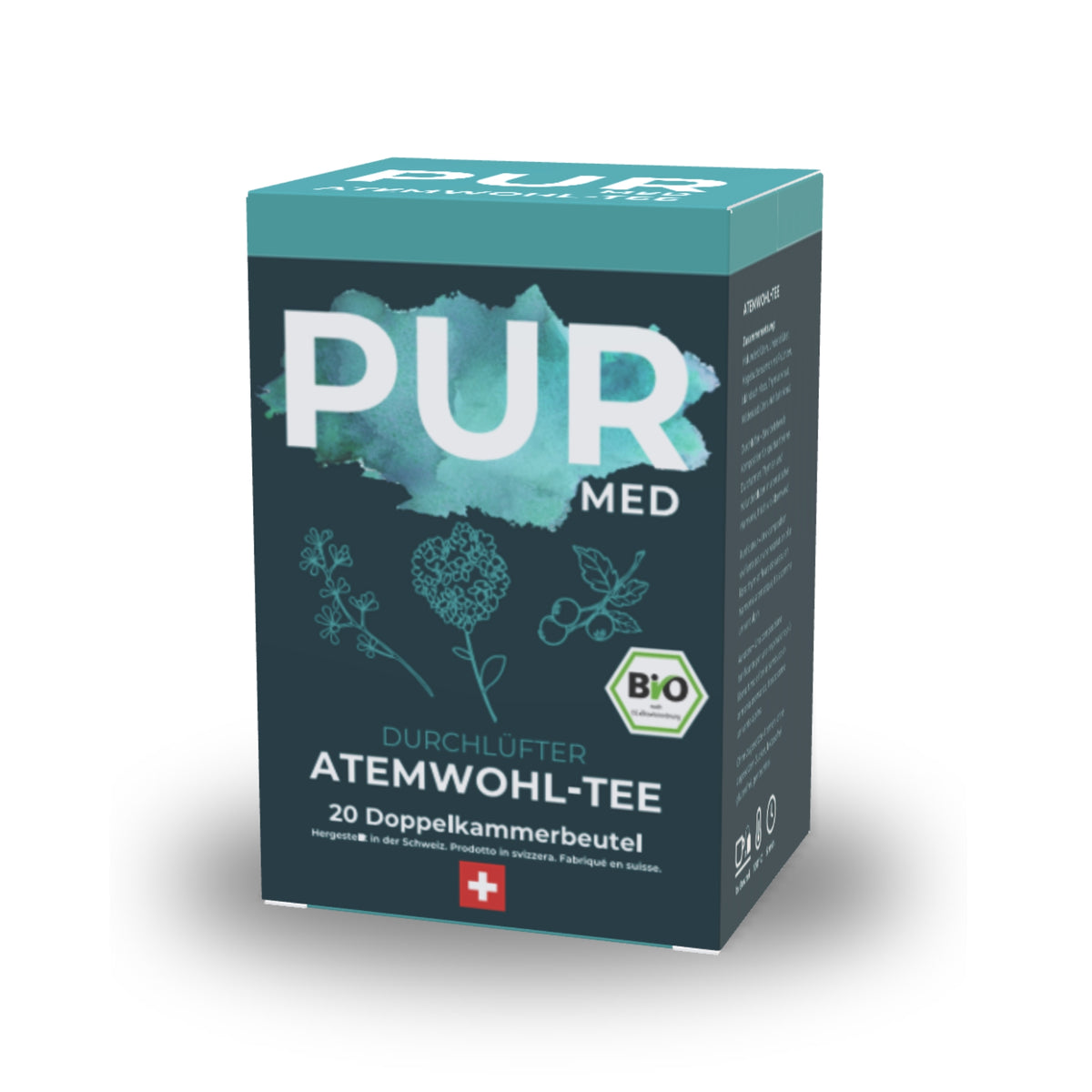 PUR MED Atemwohl-Tee BIO 20 Beutel