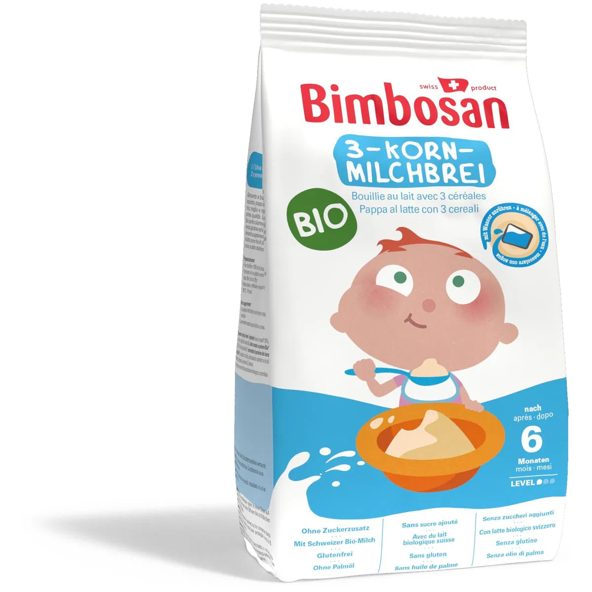 BIMBOSAN Bio-3-Korn-Milchbrei Btl 300 g