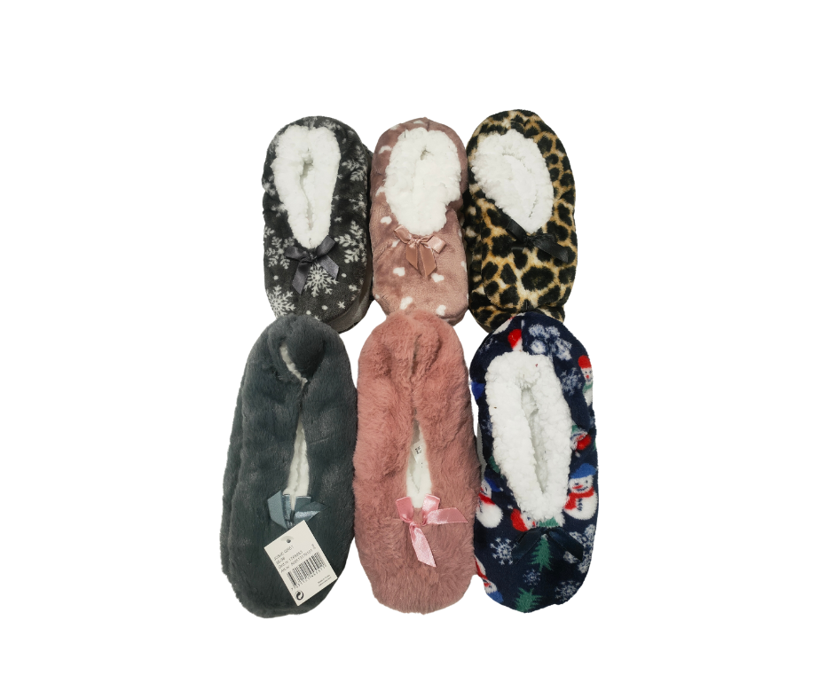 Kuschel-Ballerinas Damen