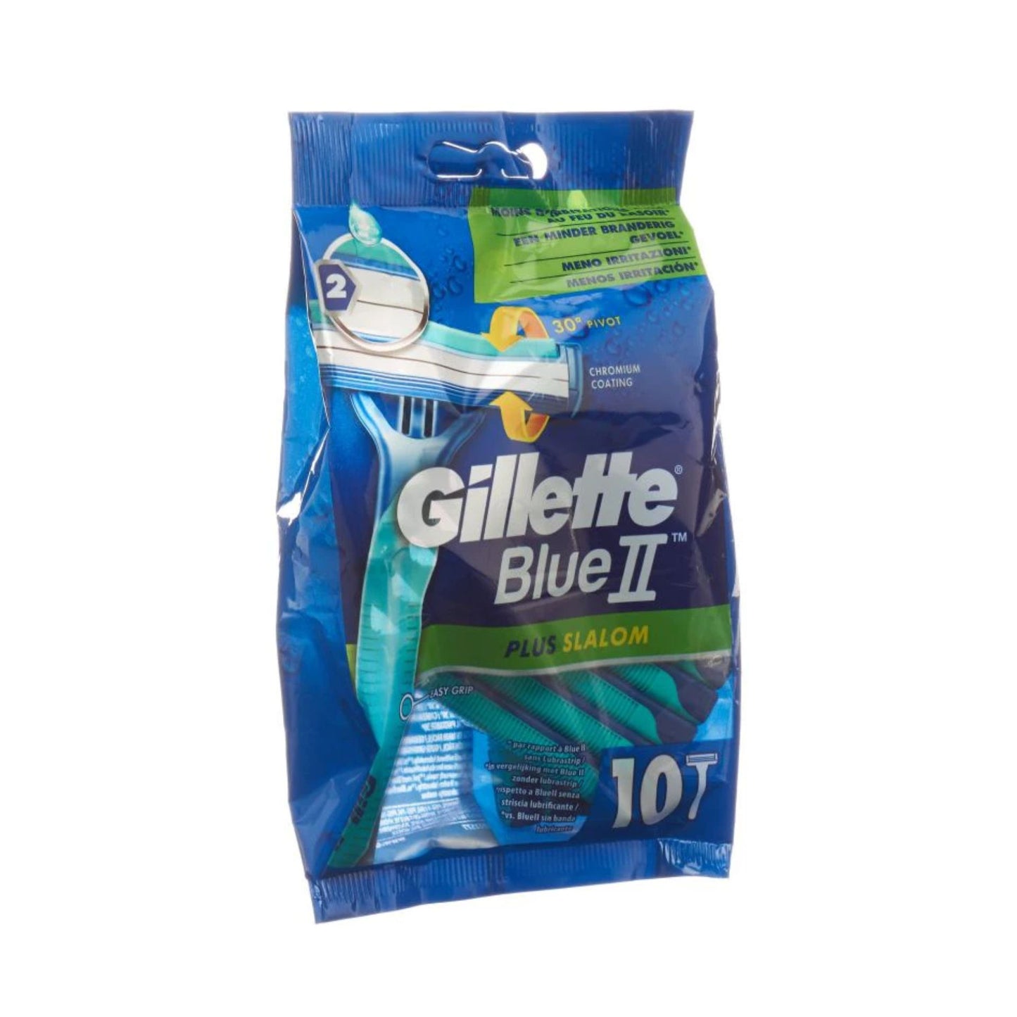 GILLETTE Blue II Plus Slalom Einwegrasierer 10 Stk