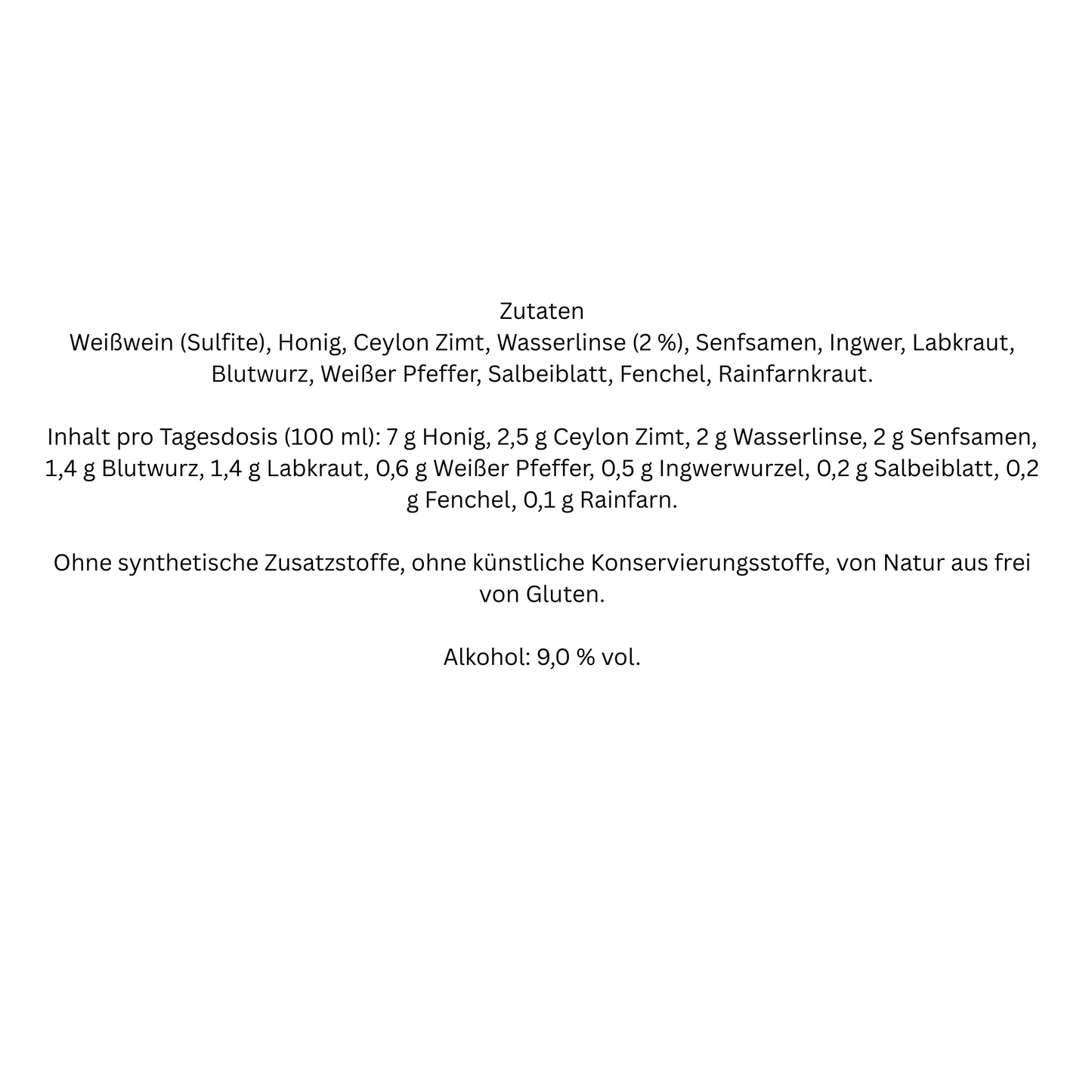 Hildegards Laden - Wasserlinsen Trank 500ml