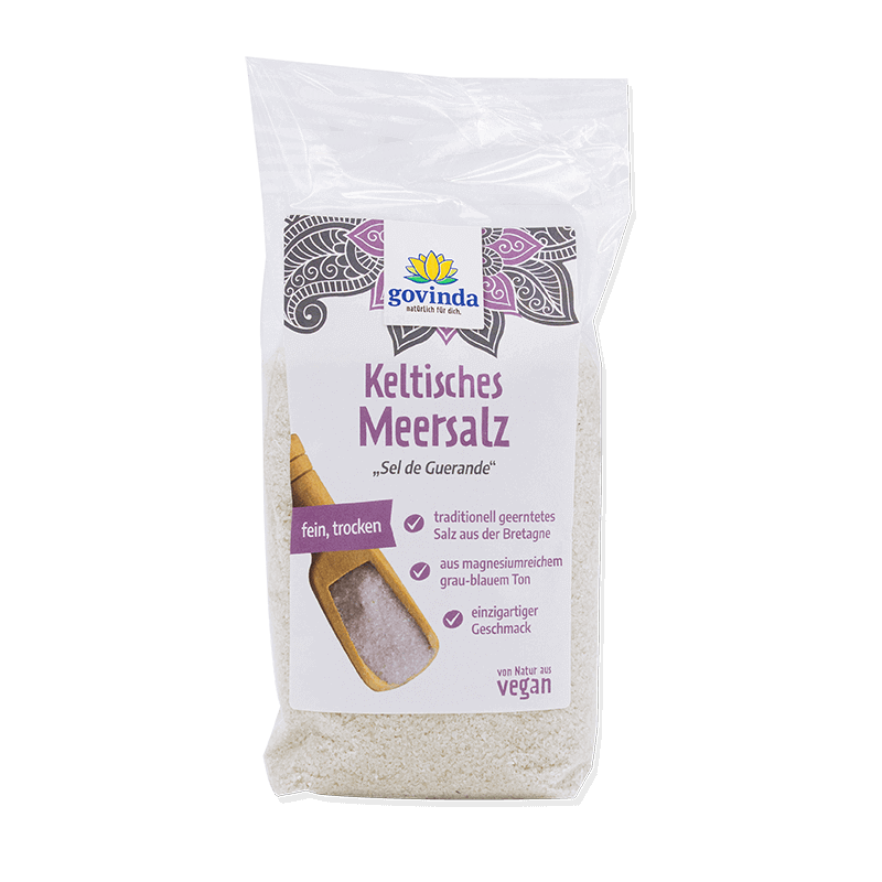 GOVINDA Keltisches Meersalz fein 500g