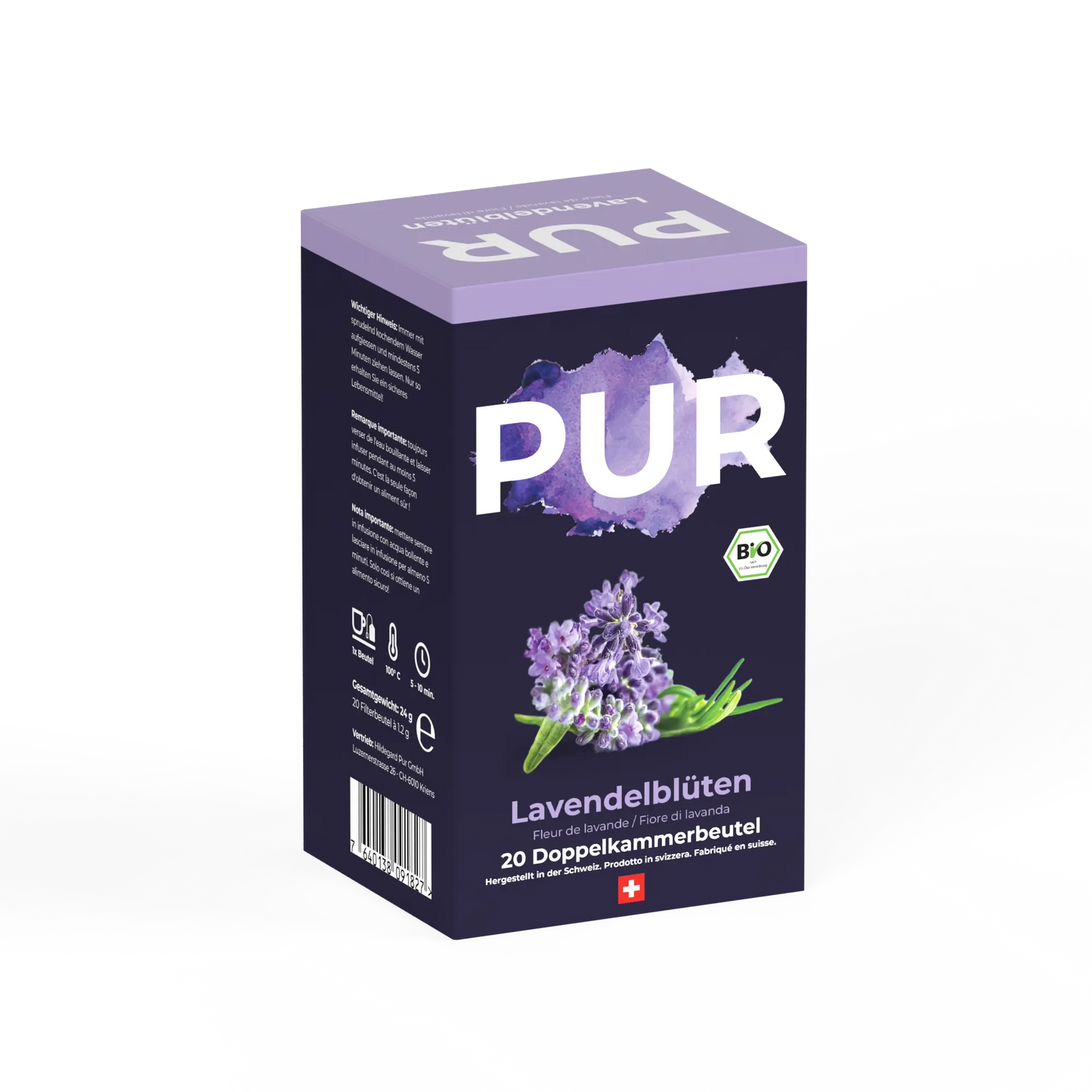 PUR Lavendel Tee BIO 20 Btl