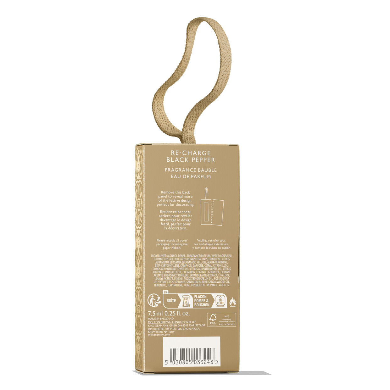 MOLTON BROWN XM-25 Re-charge Black Pepper Duftkugel 1Stk.