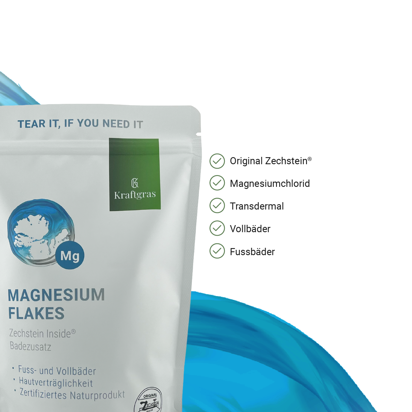 KRAFTGRAS Magnesium Flakes Zechstein Inside®