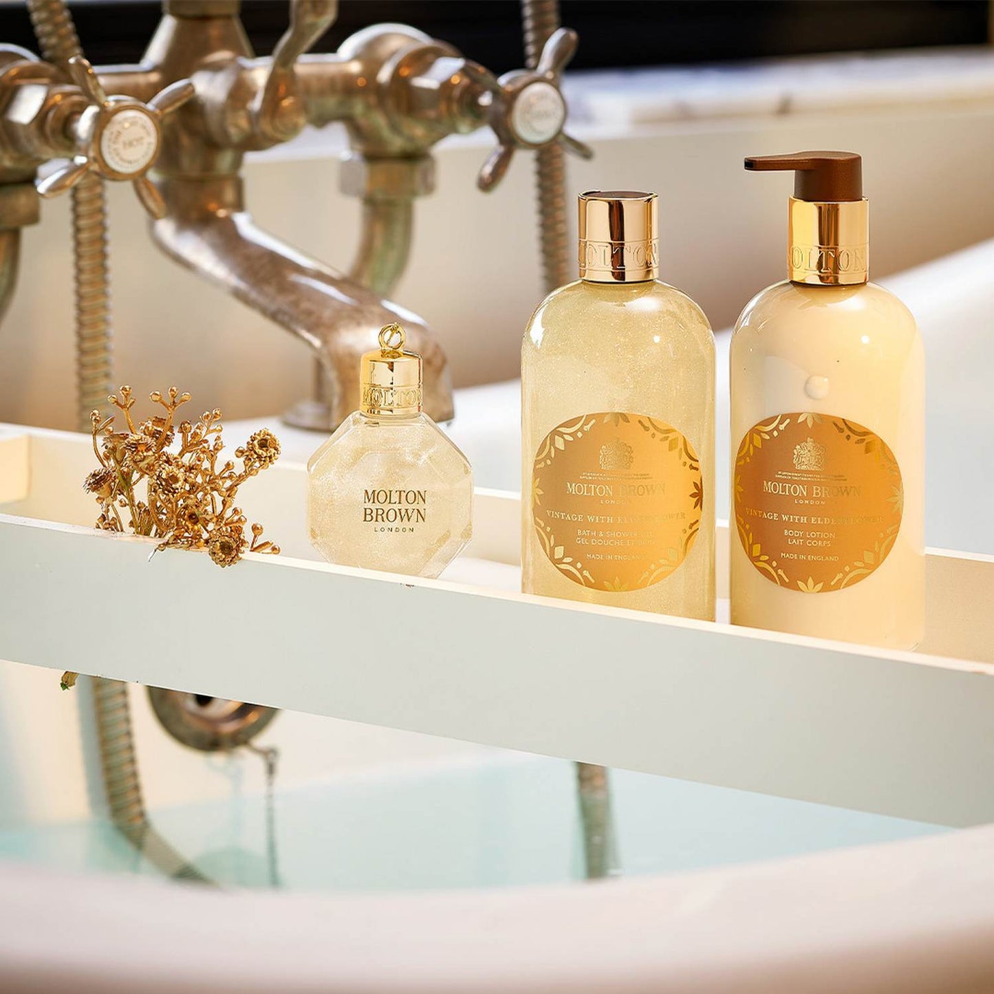 MOLTON BROWN Vintage With Elderflower Bath & Shower Gel