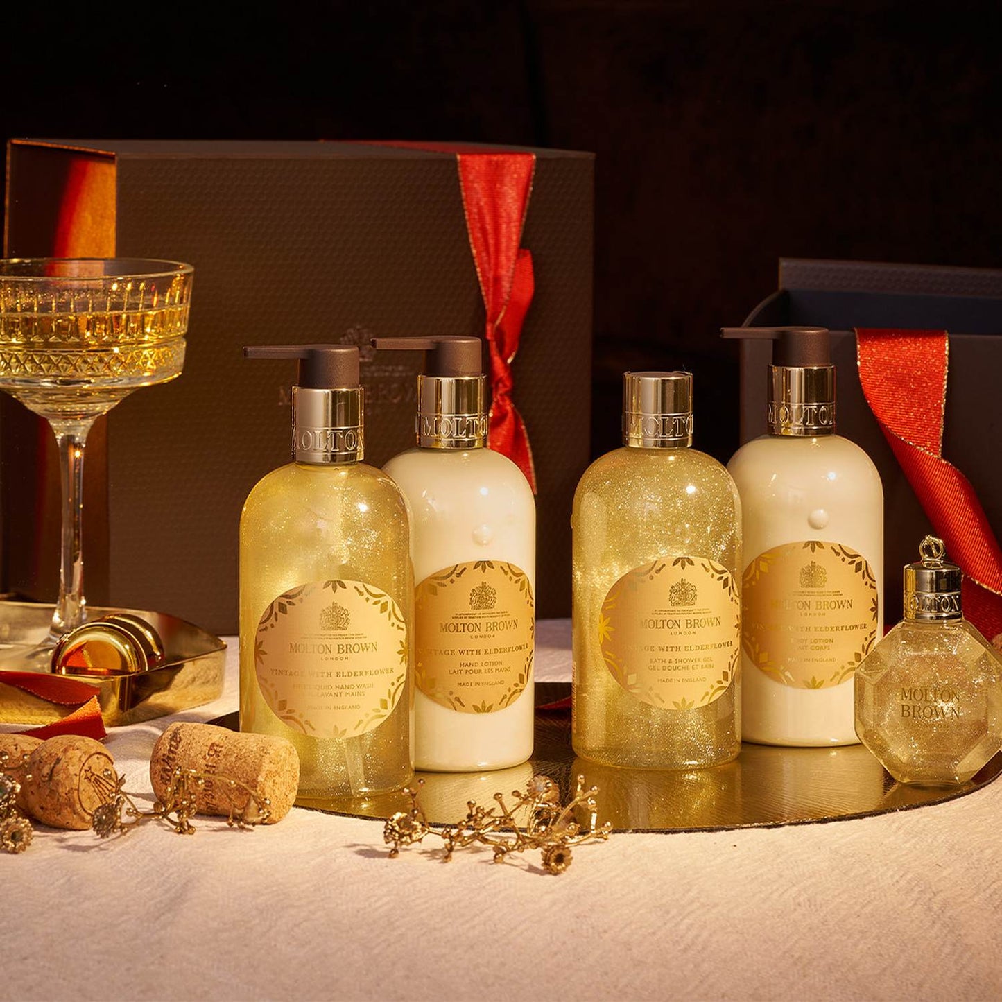 MOLTON BROWN Vintage With Elderflower Bath & Shower Gel