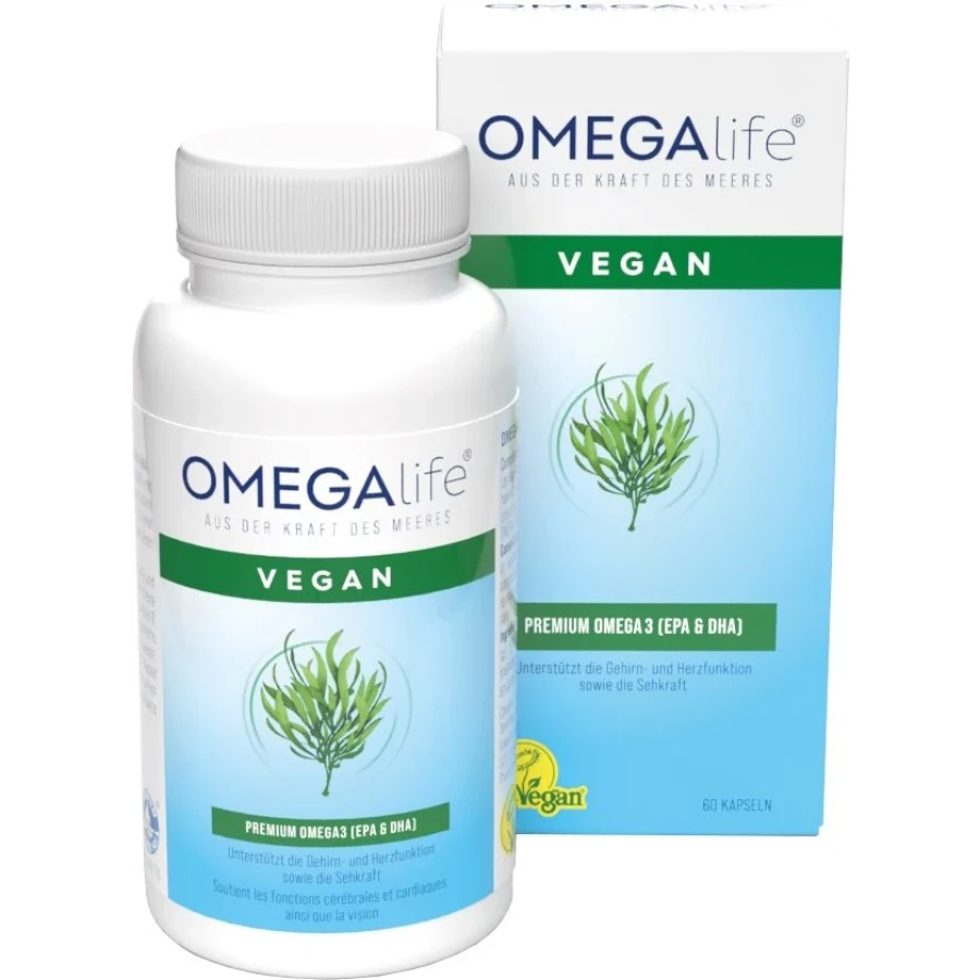 OMEGA-LIFE Vegan Kaps Ds 60 Stk