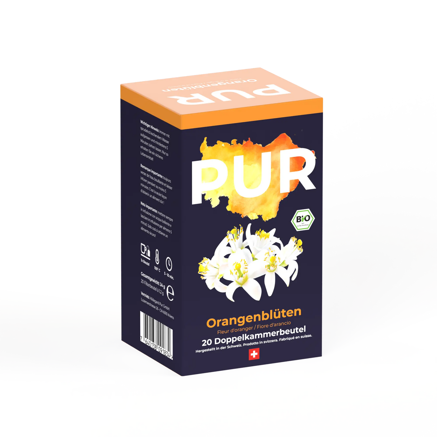 PUR Orangenblüten Tee BIO 20 Btl