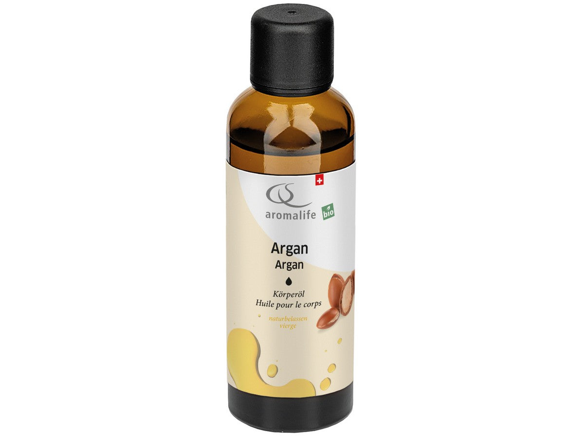 AROMALIFE Argan Körperöl naturbelassen BIO 75 ml