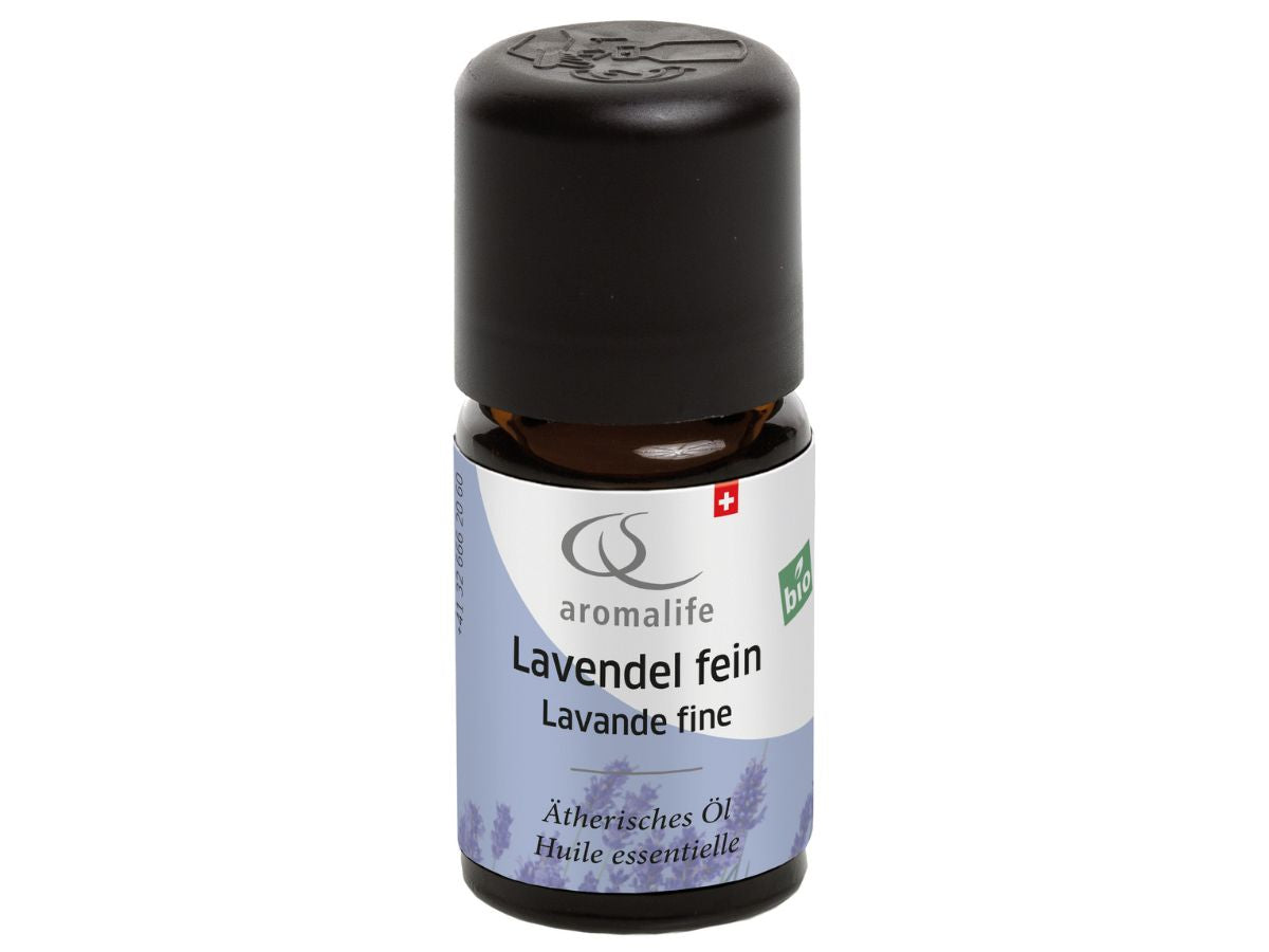 DrogerieMarkt24 - DrogerieMarkt24 AROMALIFE Lavendel fein ätherisches Öl - BIO 5 ml - DrogerieMarkt24
