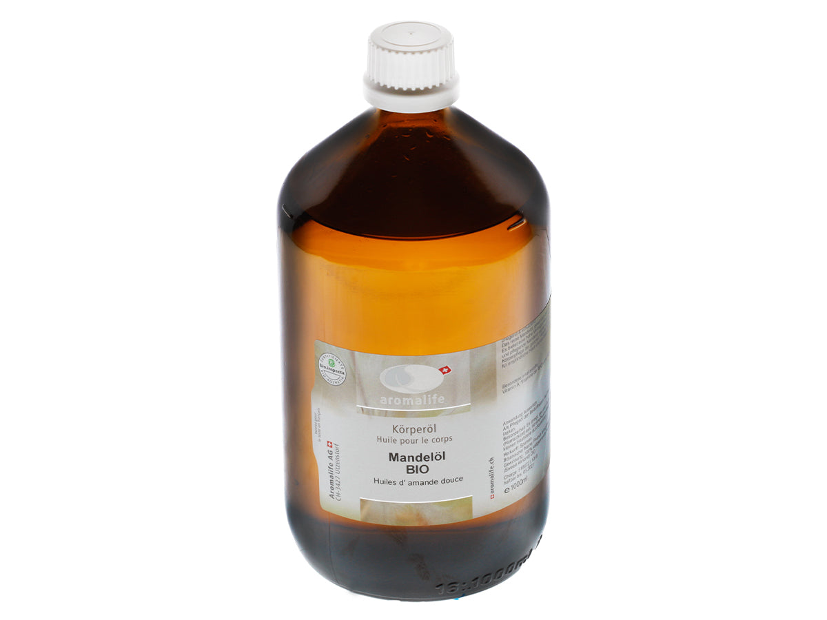 AROMALIFE Mandelöl süss - Bio Körperöl 1 l