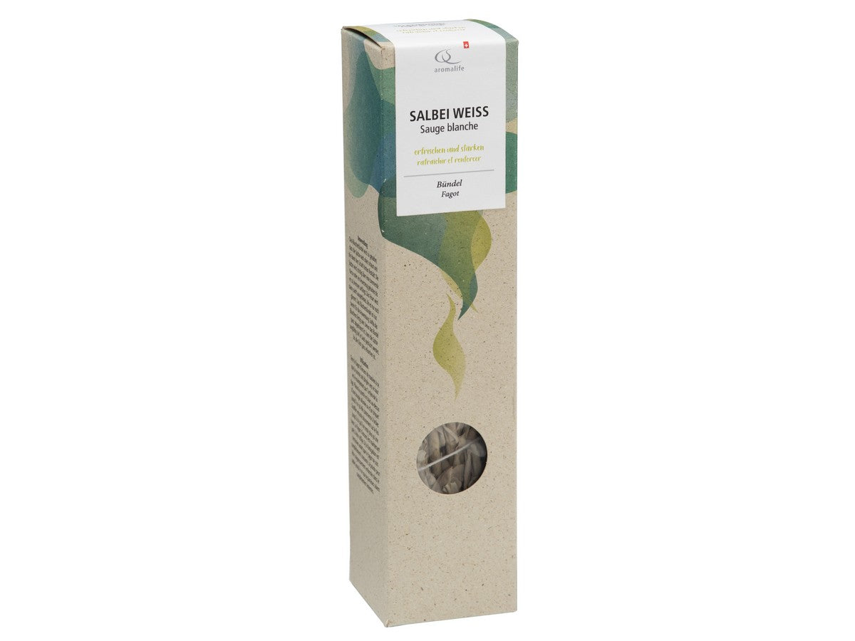 Aromalife Räucherwerk Salbeibündel weiss gross (1 Stk)