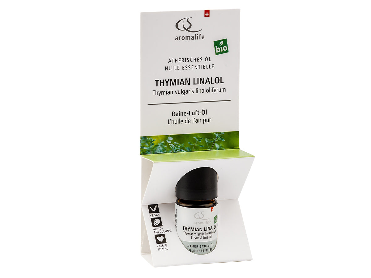 AROMALIFE TOP Thymian Linalol Äth/Öl BIO Fl 5 ml
