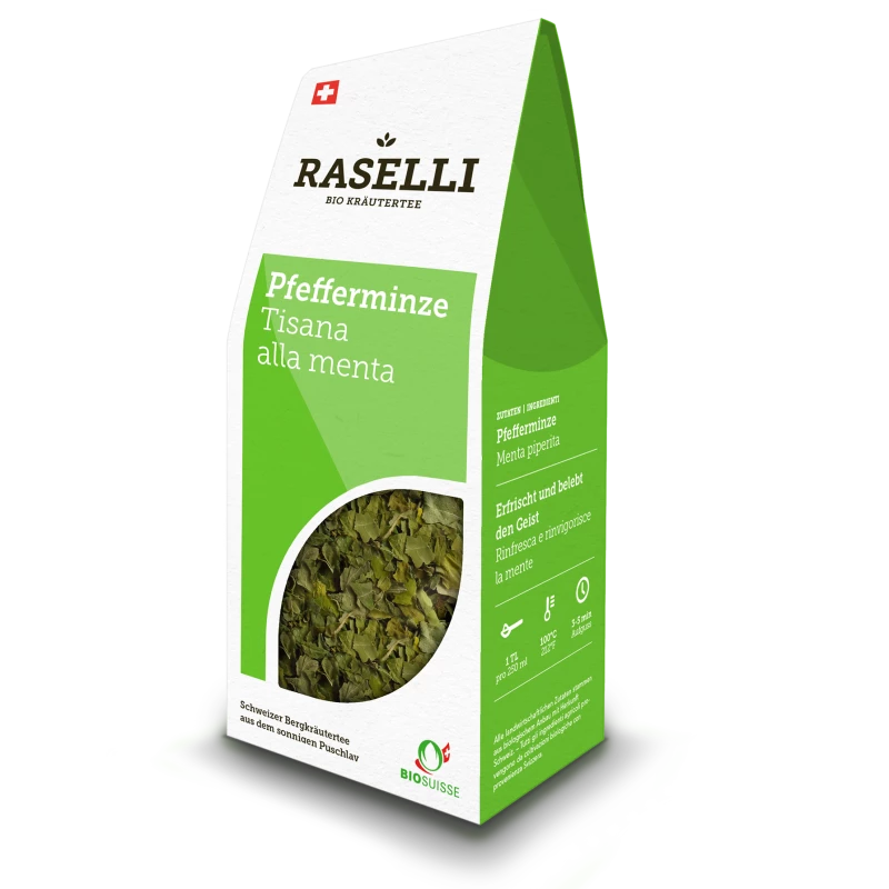 Raselli Bio Pfefferminztee lose
