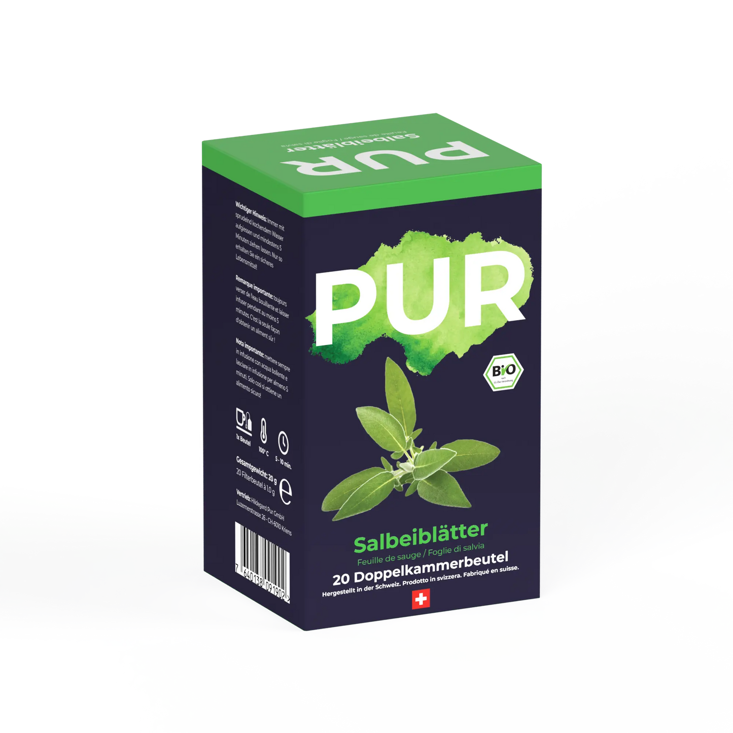 PUR Salbei Tee BIO 20 Btl