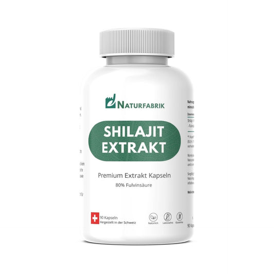 NATURFABRIK Shilajit Mumijo Extrakt Kapseln 90 Stk