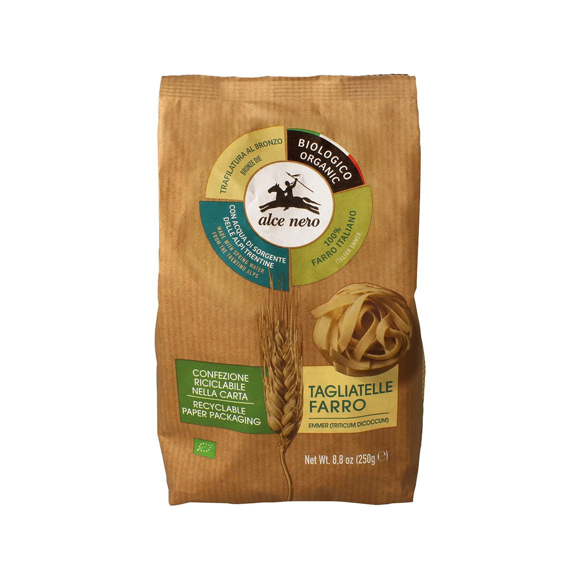 Alce Nero Bio Emmer Tagliatelle 250 g
