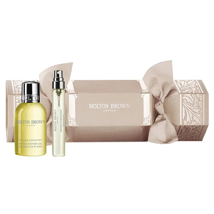MOLTON BROWN Geschenkset für Frauen - Orange & Bergamot Christmas Cracker 100ml/7,5ml