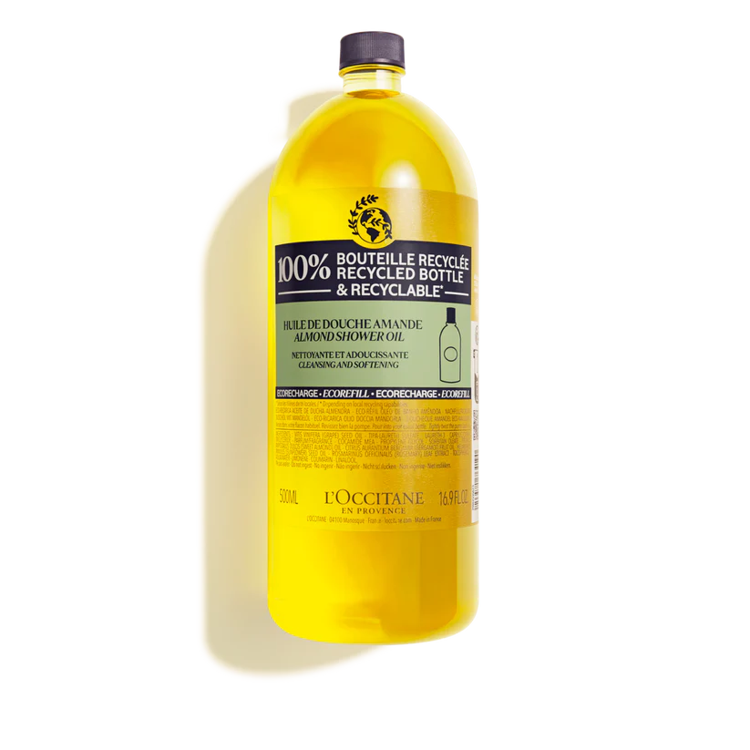 L'Occitane Mandel Duschöl Nachfüllpackung (Eco Refill) 500 ml