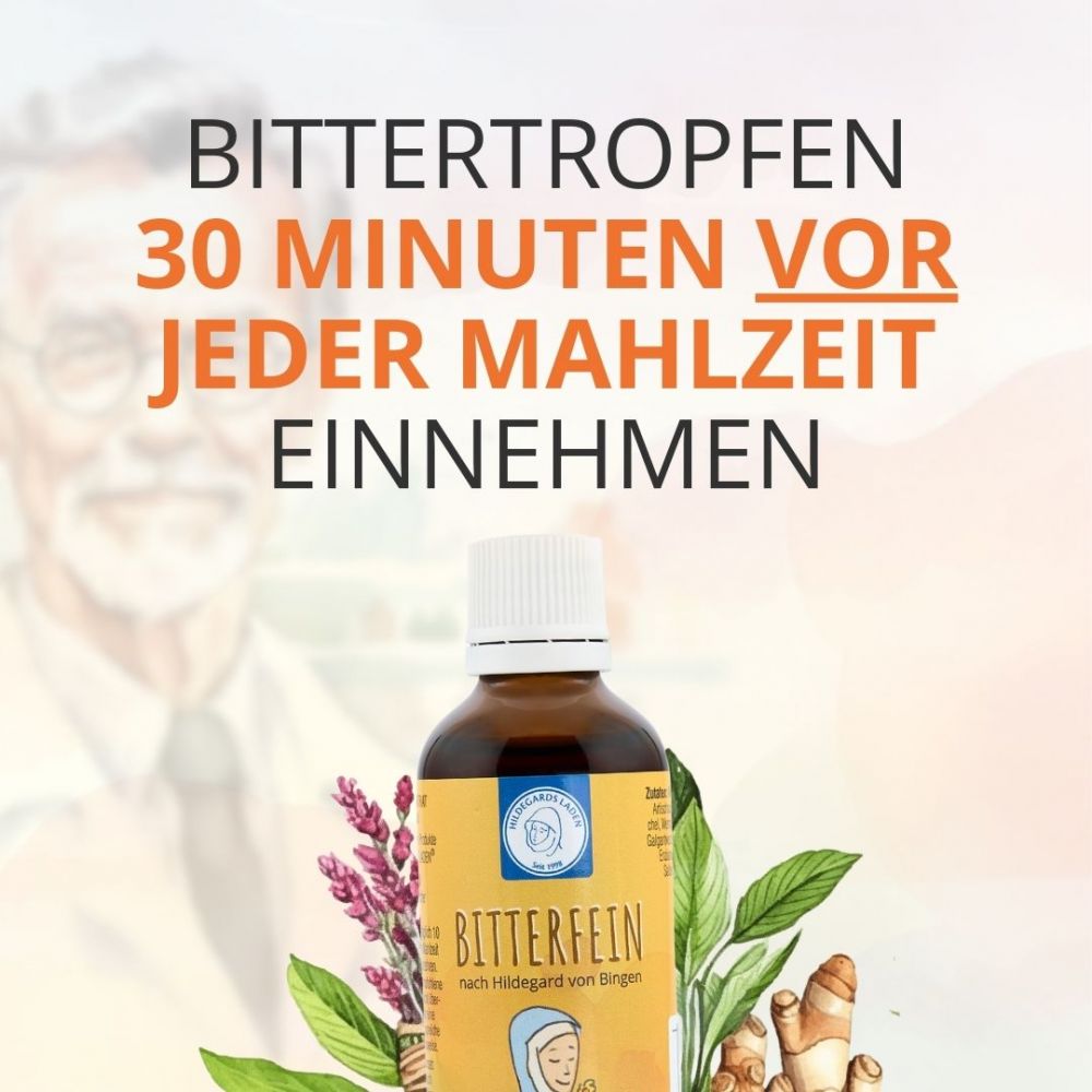 Hildegards Laden - Bitterfein - Kräuterbitter-Tropfen 50ml