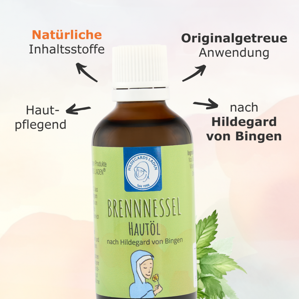 Hildegards Laden - Brennnessel Hautöl 50ml