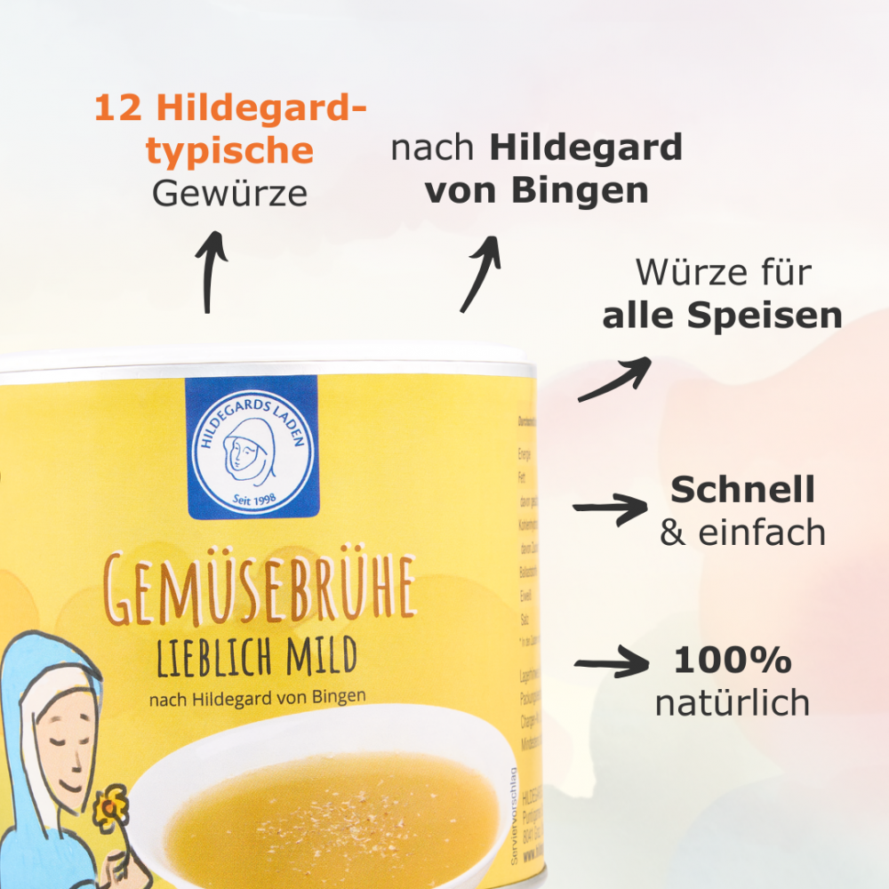 HILDEGARD VON BINGEN - Gemüsebrühe lieblich mild (380 g)