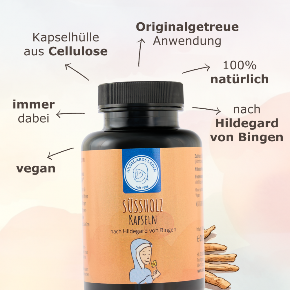 Hildegard von Bingen - Süssholz Kapseln 40,0g