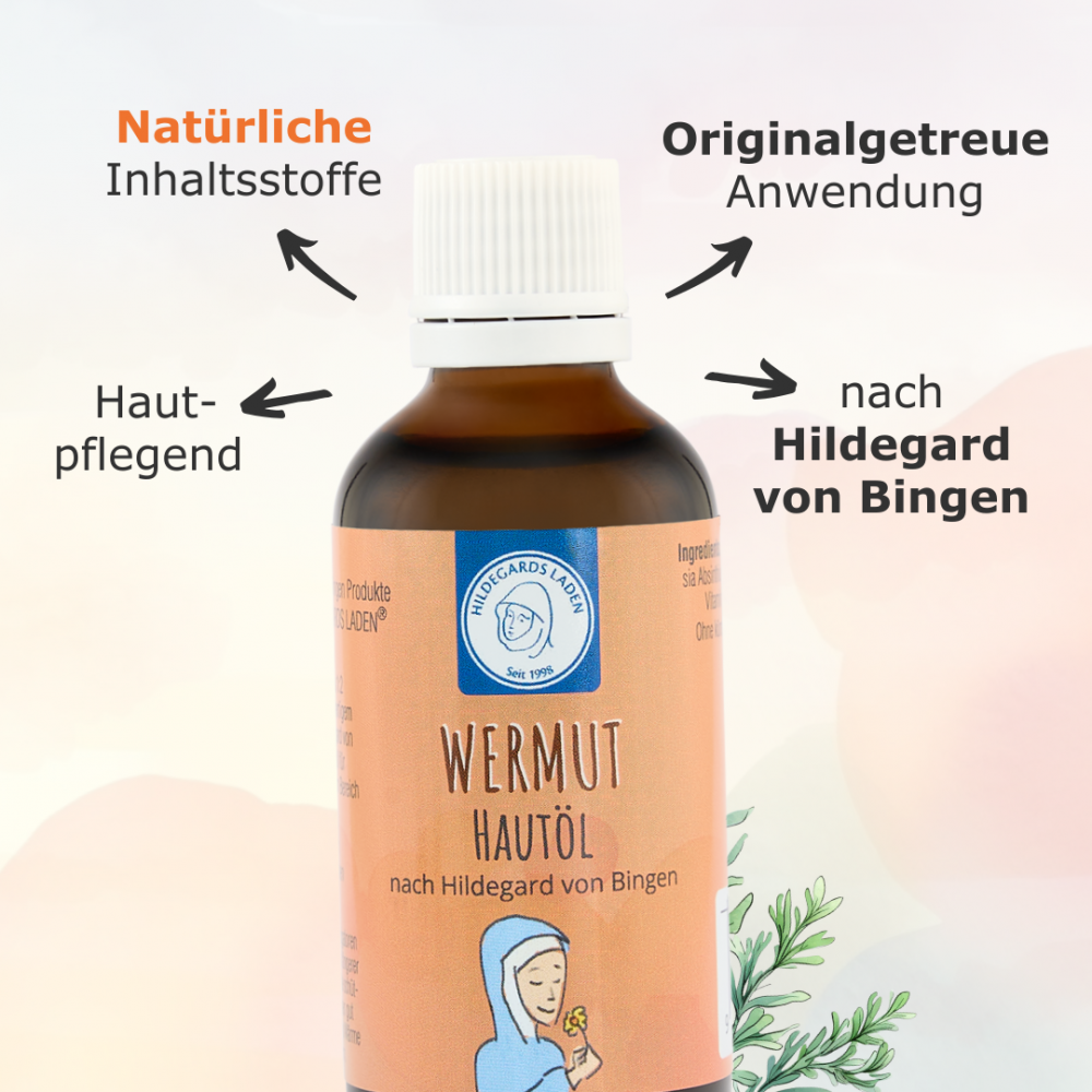 Hildegards Laden - Wermut Hautöl 50ml