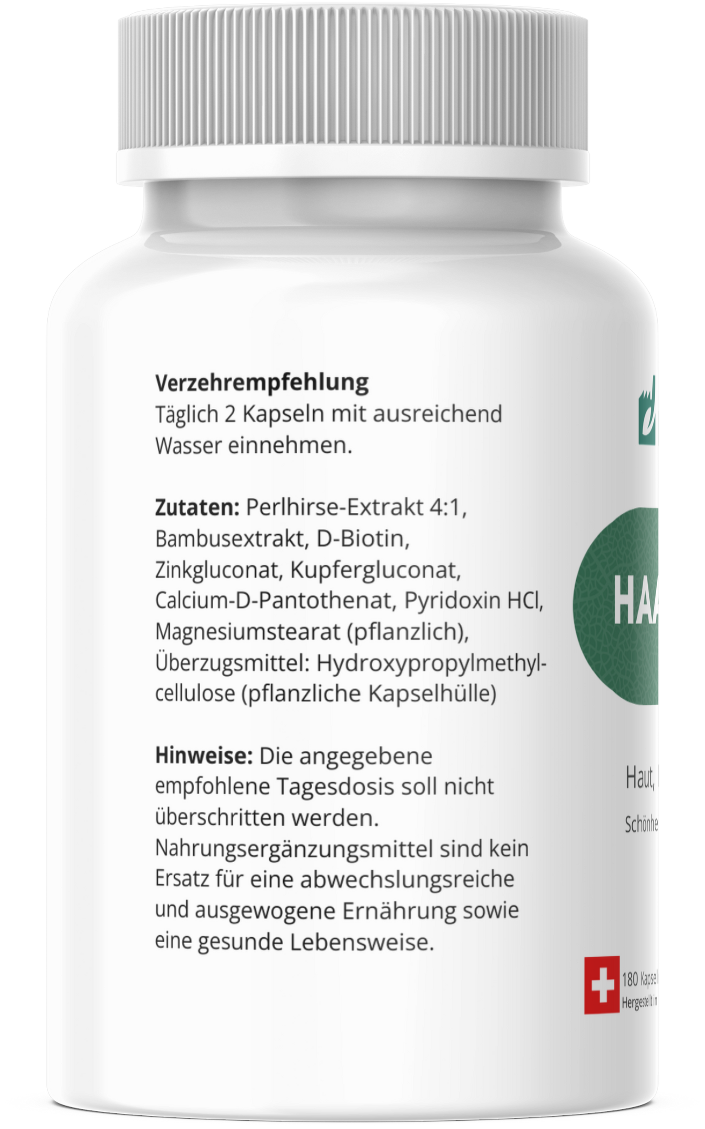 NATURFABRIK Haarvital Kapseln 180 Stk