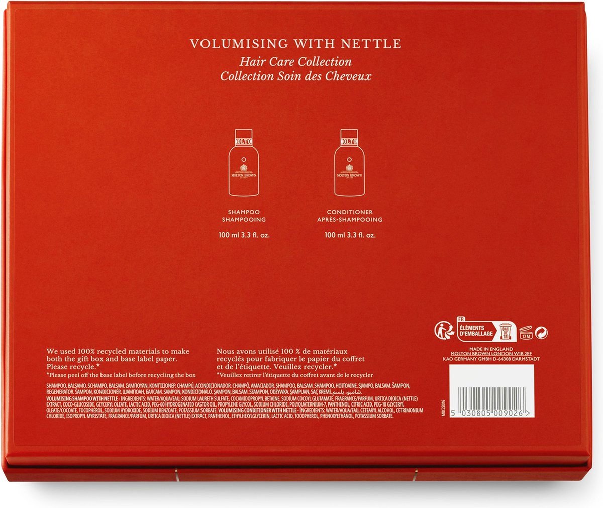 MOLTON BROWN London Unisex Volumizing Nettle Mini Haarpflege-Duo für Frauen