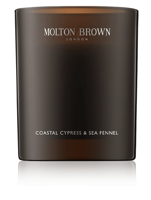 MOLTON BROWN Coastal Cypress Single Wick Kerze (190 g)