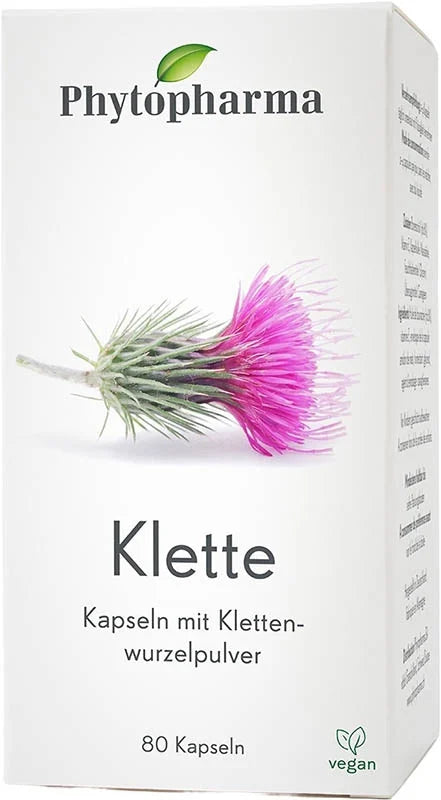 PHYTOPHARMA Klette Kaps 350 mg 80 Stk
