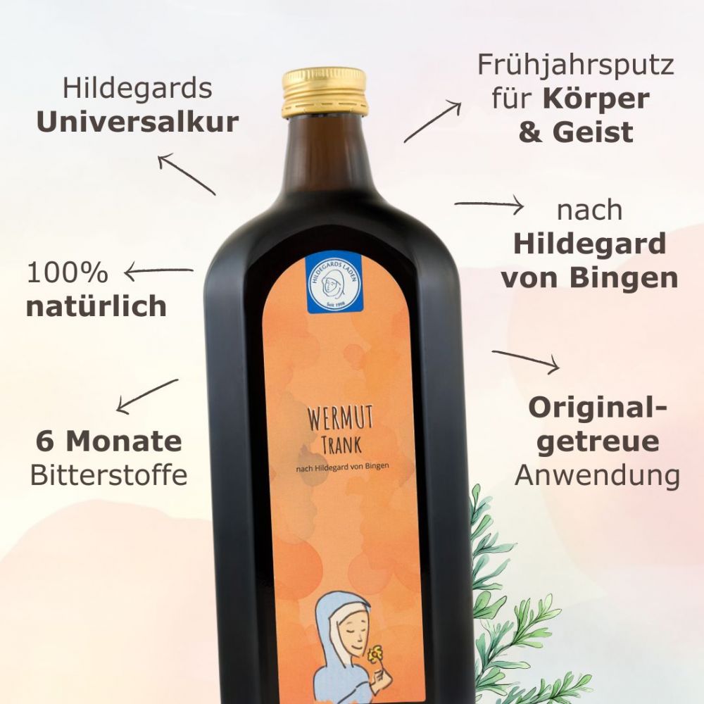 HILDEGARD VON BINGEN - Wermut Trank (500 ml)