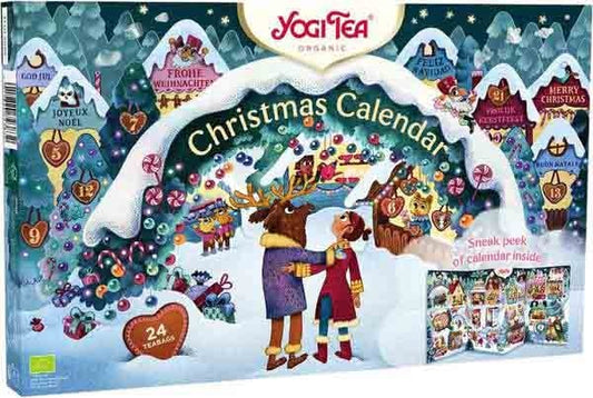 Yogi Tea Tee-Adventskalender, Tee assortiert