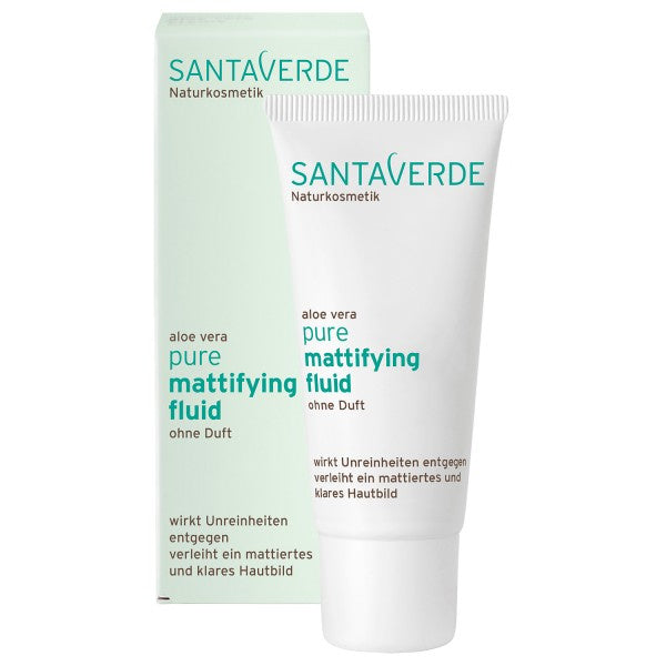 DrogerieMarkt24 - DrogerieMarkt24 SANTAVERDE ALOE FACE Pure Mattifying Fluid ohne Duft Fl 30 ml - Burgerstein