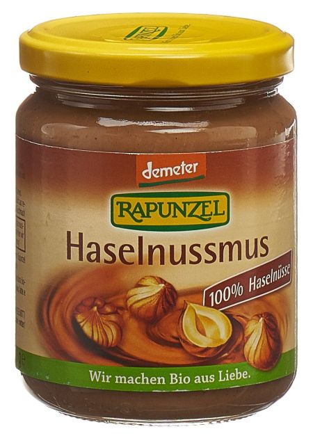 RAPUNZEL Haselnussmus Glas 250 g