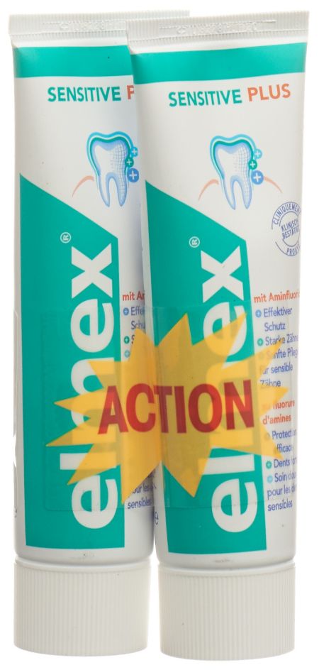 ELMEX SENSITIVE Zahnpasta Duo 2 x 75 ml