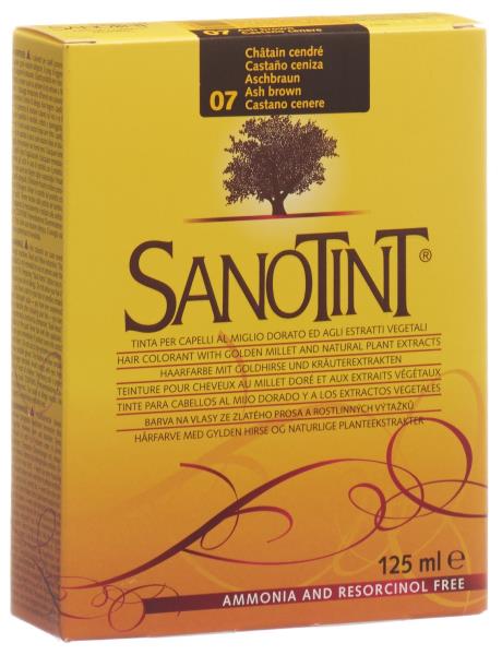 SANOTINT Haarfarbe 07 aschbraun