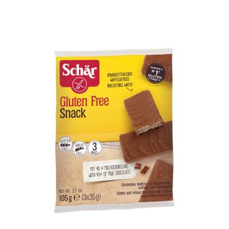 SCHÄR Snack m Schokolade glutenfrei 3 x 35 g