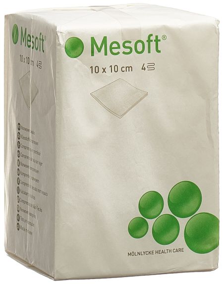MESOFT NW Kompressen 10x10cm unst 100 Stk