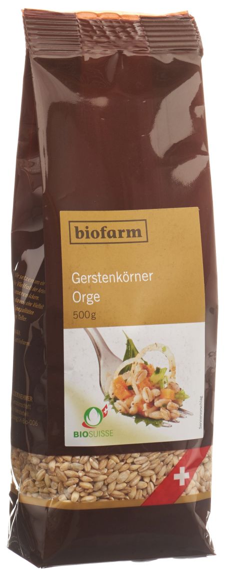 BIOFARM Gerste Knospe Btl 500 g